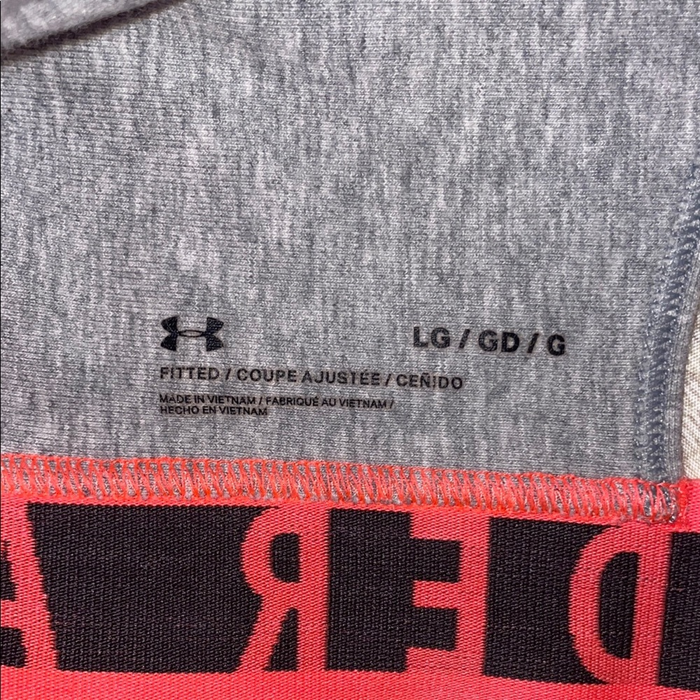 Set of 2 Under Armour Sports Bras Blue and Gray Compression Fit - Picture 4 of 7